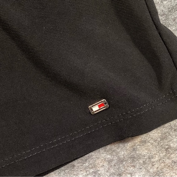 Tommy Hilfiger Tiered Ruffle Short Sleeve Tee Black, Size Small NWT Office - Picture 5 of 9